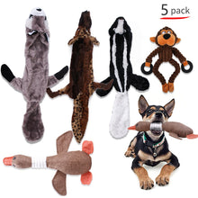 Load image into Gallery viewer, 5PCS Squeaking Toys for Dogs

